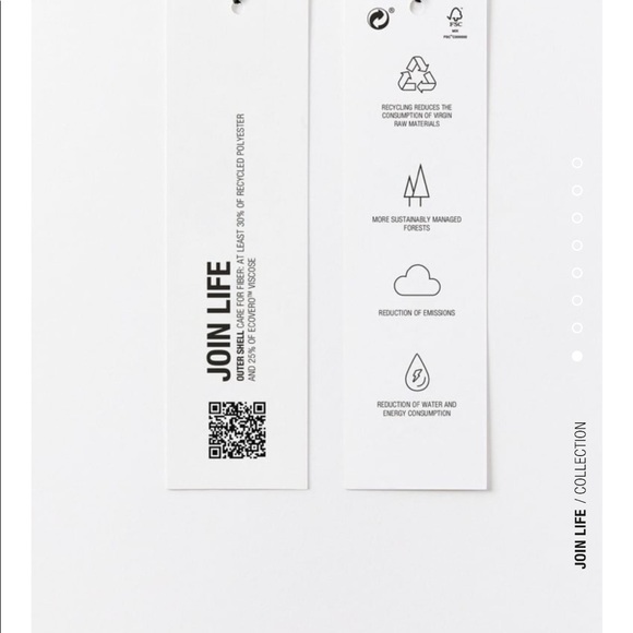 Zara Straight Cut Buttoned Oversized Blazer - Picture 5 of 8